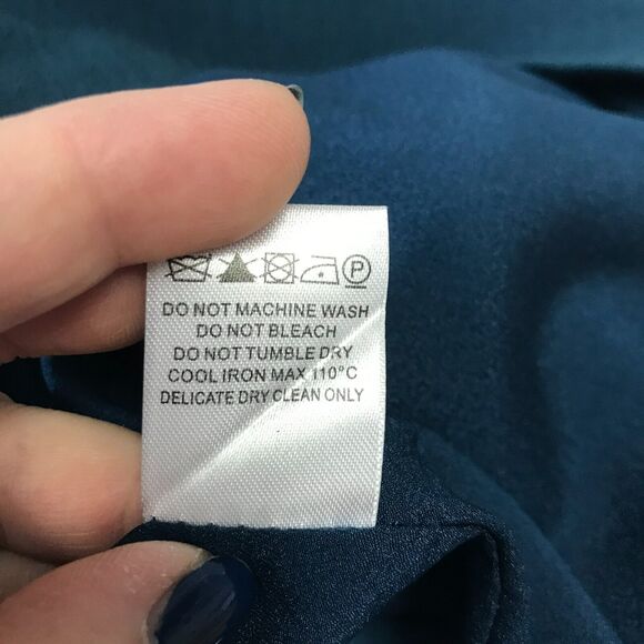 Annie Griffin Dress Womens 4 Teal Green Sheath Sleeveless Halter Jeweled Collar - Picture 7 of 12